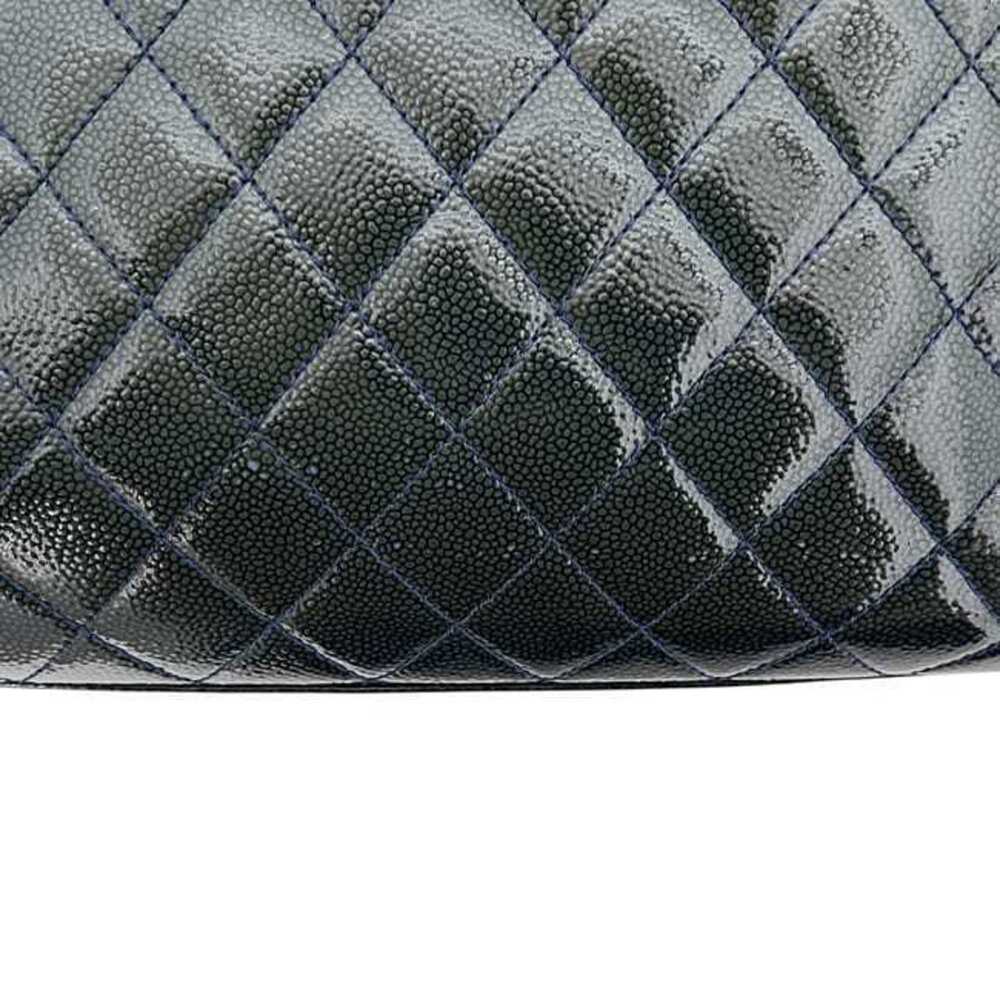 CHANEL Green Leather Tote Bag - Picture 10 of 11